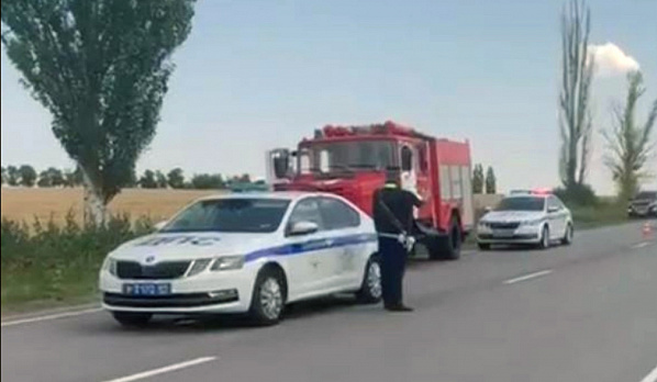 В Матвеево-Курганском районе столкнулись две иномарки