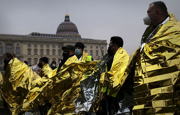 Забастовка госслужащих в Германии против обязательной вакцинации
