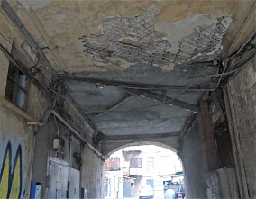 Вокруг старого дома на улице Станиславского в Ростове установлен режим чрезвычайной ситуации