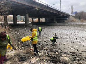 Из Северного водохранилища Ростова вывезли еще 70 тонн мусора