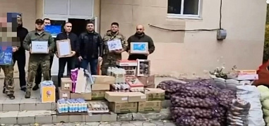 Участники СВО адресно получили к празднику гуманитарку и поздравления кадетов, лицеистов, школьников