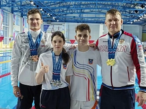 Донские паралимпийцы завоевали награды чемпионата и первенства России по плаванию (спорт ЛИН)