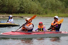 03 07 2025 Семьи с особенными детьми сплавились на байдарках по Дону