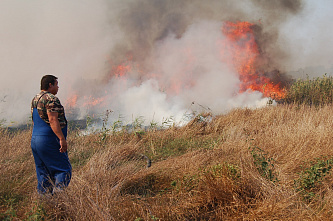Как тушили Чистополье 