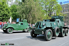 День Победы на Дону начался с военных парадов