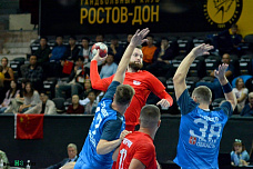 Донские гандболисты уступили сибирскому «Скифу»