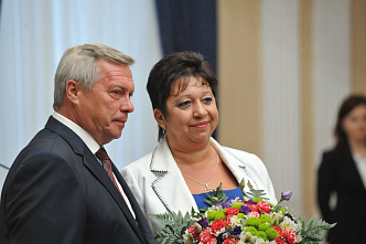 Вручение наград к Юбилею области