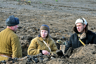 На «Самбекских высотах» прошла реконструкция боев