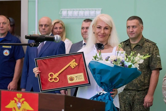 Военные строители сдали в эксплуатацию новую школу