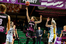 БК «Пересвет-ЮФУ» с минимальным преимуществом побеждает новочеркасский клуб «Платов»