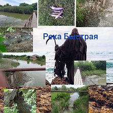В Морозовске речку Быструю превратили в речку-вонючку