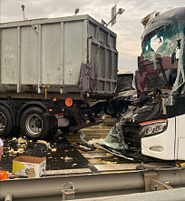 Из-за ДТП на участке автодороги М-4 «Дон» возникли проблемы с движением транспортных средств