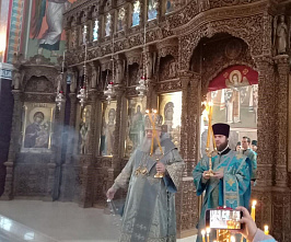 Церковь на Пушкинской отмечает храмовый праздник