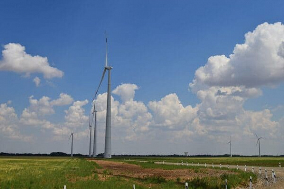 Марченковская ВЭС начала поставки электроэнергии