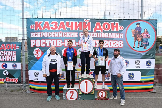 Ростовская спортсменка стала победителем всероссийских состязаний