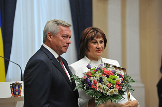 Вручение наград к Юбилею области