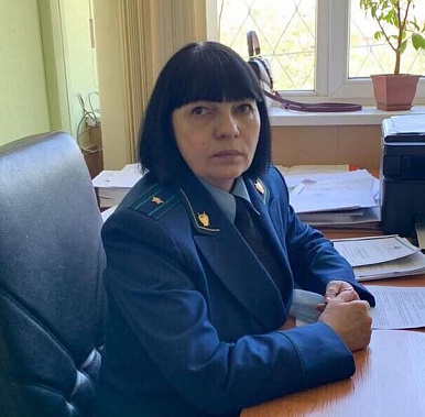 Старший помощник прокурора Железнодорожного района Ольга Соболевская