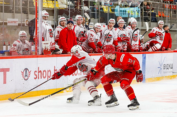 В стартовом матче первой в этом году выездной серии ХК «Ростов» одержал крупную победу