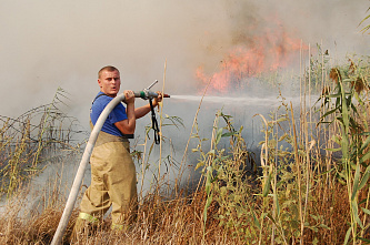 Как тушили Чистополье 