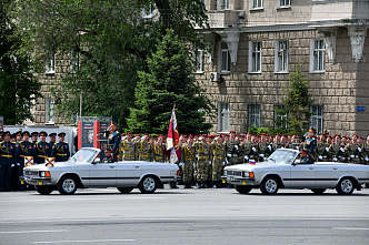 Вопреки всем предупреждениям и ограничениям ростовчане пришли на Парад Победы