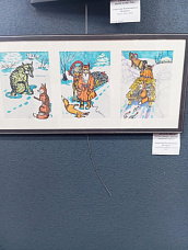 03 12 2025 В Ростове открылась выставка художницы Анастасии Федоровой и ее учеников