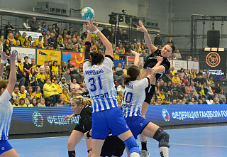 Гандболистки «Ростов – Дона» на своей арене победили новороссийскую «Черноморочку»