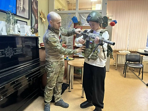 Участник СВО поделился с юными ростовчанами не только личной историей...