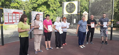 Новочеркасские медики сдали нормы ГТО