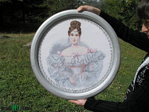 Еще и крестиком вышиваем!