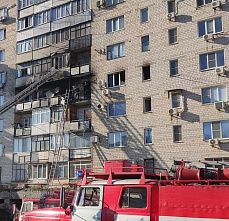 В Волгодонске из-за пожара эвакуировали жителей девятиэтажки