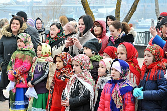 В Ростове отпраздновали Масленицу