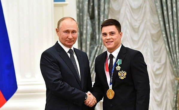 Четырнадцать донских олимпийских чемпионов и призеров чествовали в Кремле