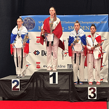 Донская спортсменка стала второй на первенстве Европы по тхэквондо