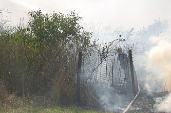 Как тушили Чистополье 