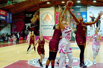 Первый в году матч БК «Пересвет-ЮФУ» завершился не в пользу ростовчанок