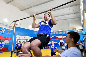 Проверка физподготовки командного состава учебного центра дала ожидаемый результат