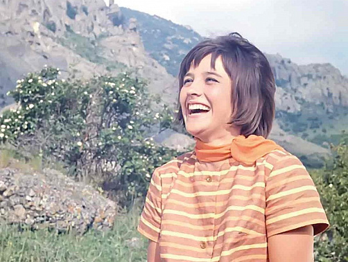 Наталья Варлей в фильме «Кавказская пленница».