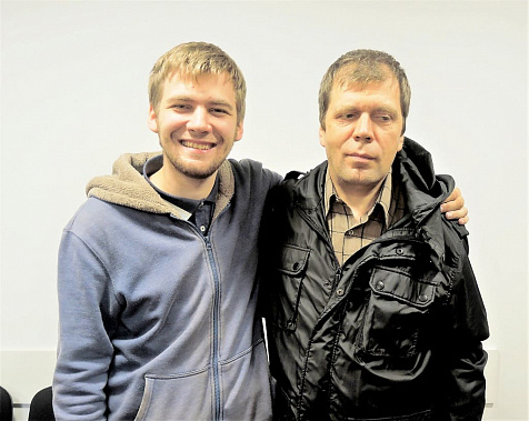 Гроссмейстеры Владимир и Вячеслав Захарцовы