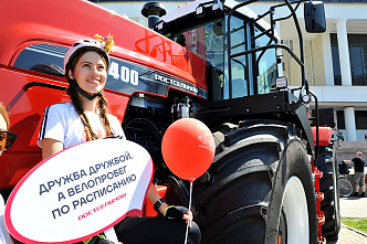 По улицам донской столицы прошел очередной велопробег «Ростсельмаш»