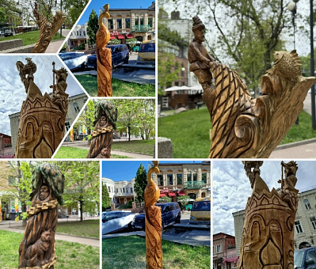 В День русского языка, который отмечается сегодня, завершилась работа над четвертой «пушкинской» скульптурой на улице Пушкинской