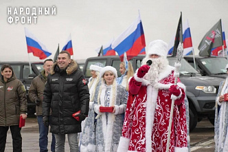 «Народный фронт» передал на передовую 130 внедорожников