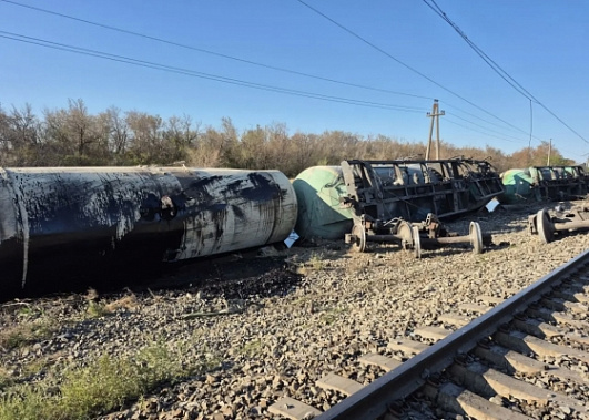 Вчера вечером открыли движение поездов по одному пути на перегоне Двойная – Ельмут