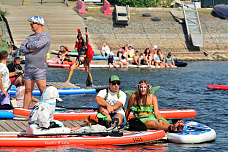31 08 2025 Дед Мазай, фараоны и эльфы проплыли на сапах по Дону