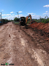 Водопровод выпросили у... президента