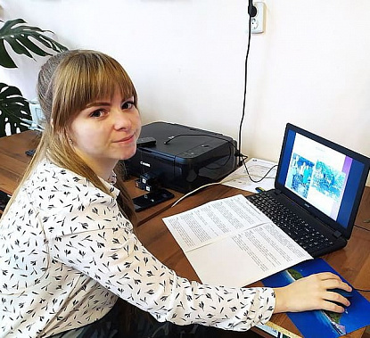 Руководитель отряда Дарья Николаева. Фото с сайта техникума