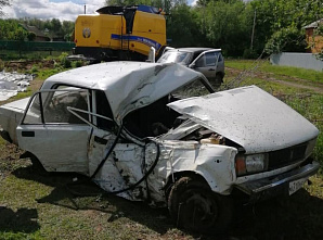 В Кашарском районе пьяный угонщик попал в ДТП, пострадал несовершеннолетний пассажир