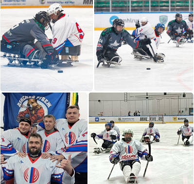 Ханты-Мансийск. «Кубок Защитников Отечества» по зимним видам спорта стартовал! Ростовчане играют в следж-хоккей…