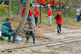 Как прошёл субботник в роще на Левом берегу Дона
