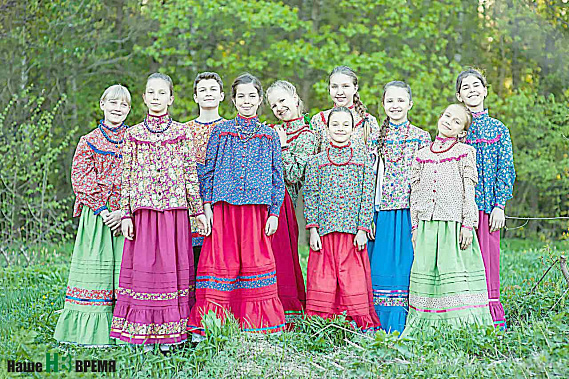 Ну чем не донские казачки! Фото из альбома «Ладушек»