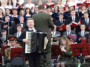 Концерт к Дню славянской письменности на Соборной площади
